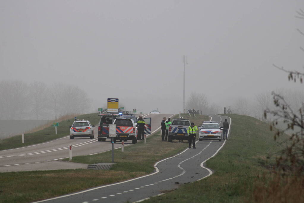 Hulpdiensten groots ingezet na aantreffen verdacht pakket