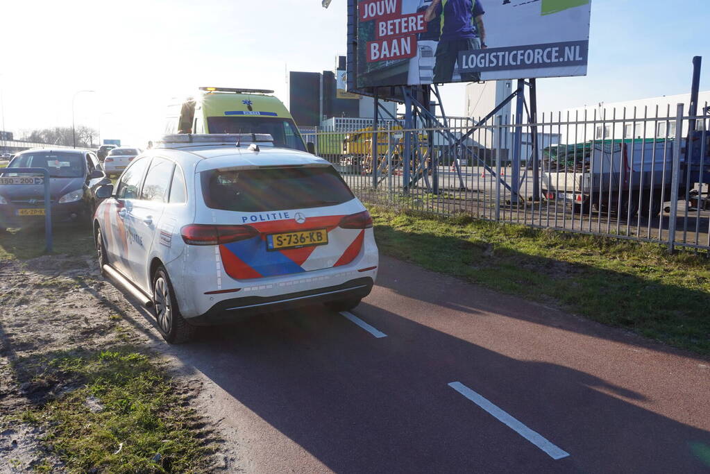 Fietser gewond bij aanrijding op kruising