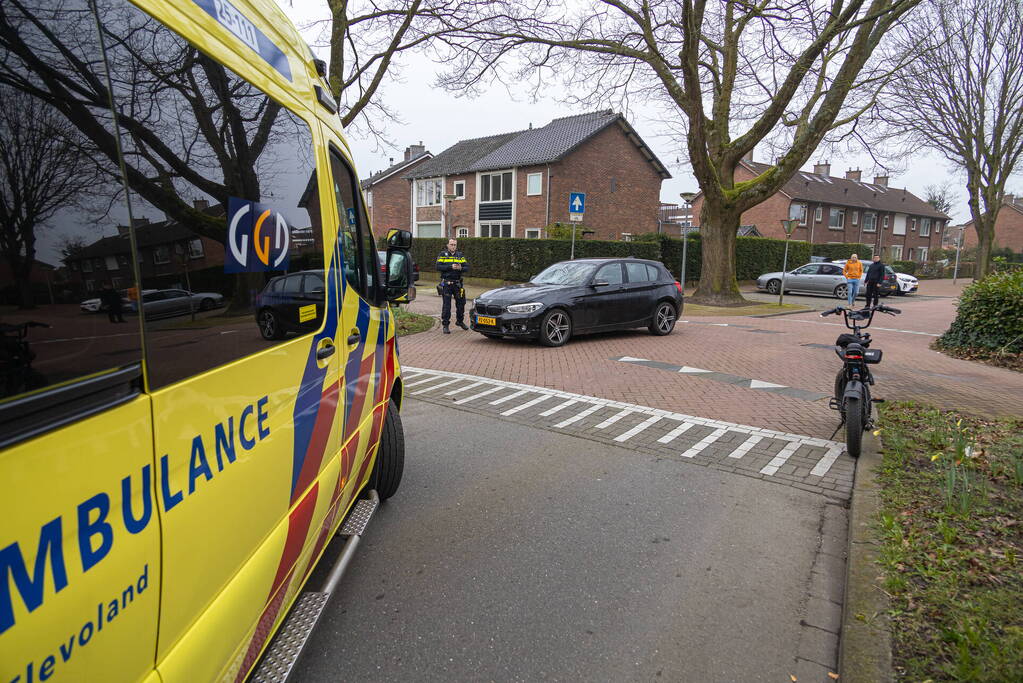 Persoon op fatbike aangereden door automobilist