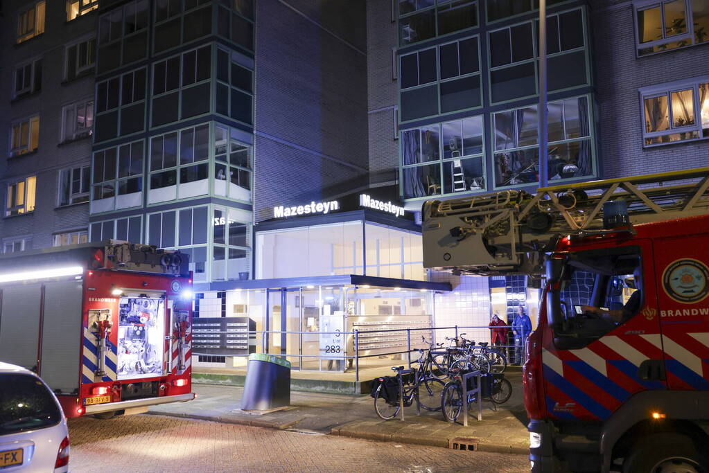 Bewoner naar ziekenhuis na vergeten pannetje