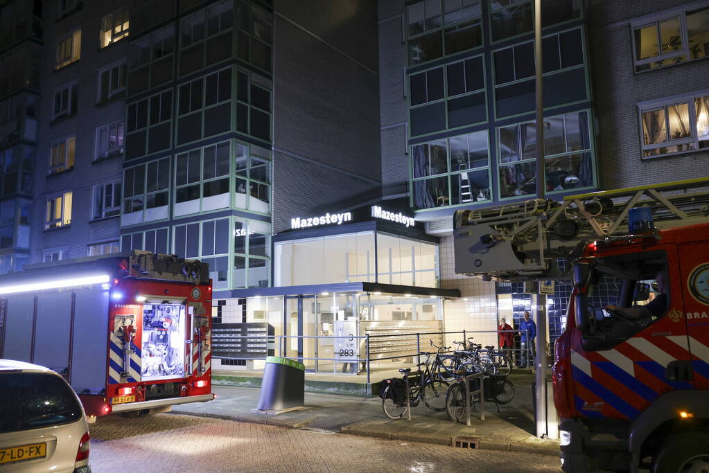 Bewoner naar ziekenhuis na vergeten pannetje