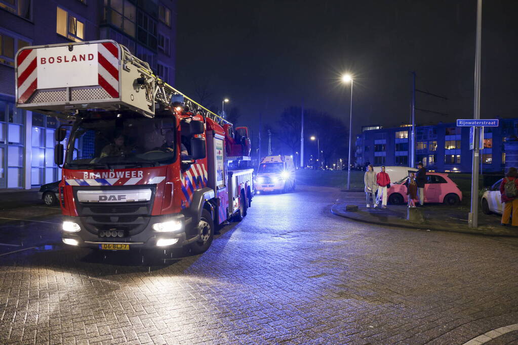 Bewoner naar ziekenhuis na vergeten pannetje