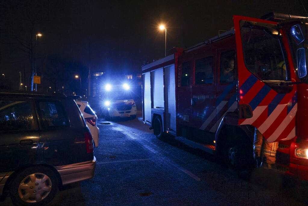 Bewoner naar ziekenhuis na vergeten pannetje