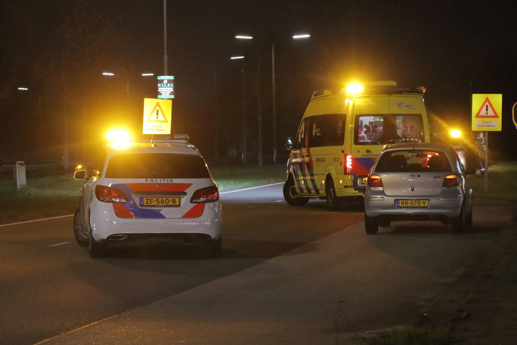 Veel schade bij kop-staartbotsing