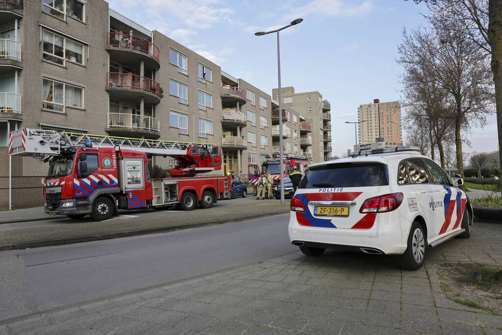 Brand in appartement snel onder controle