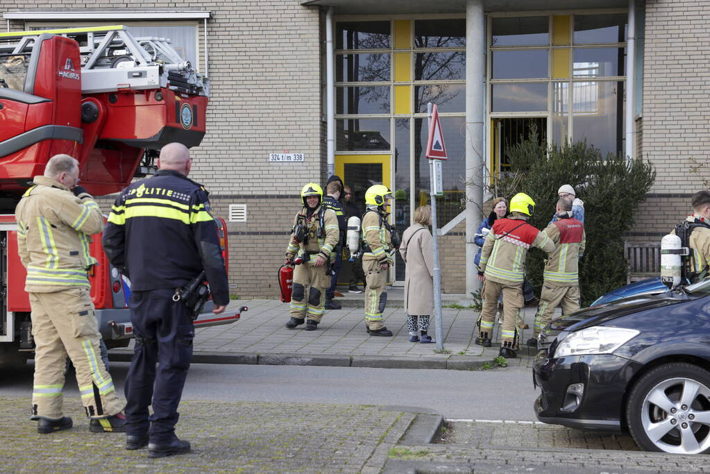 Brand in appartement snel onder controle