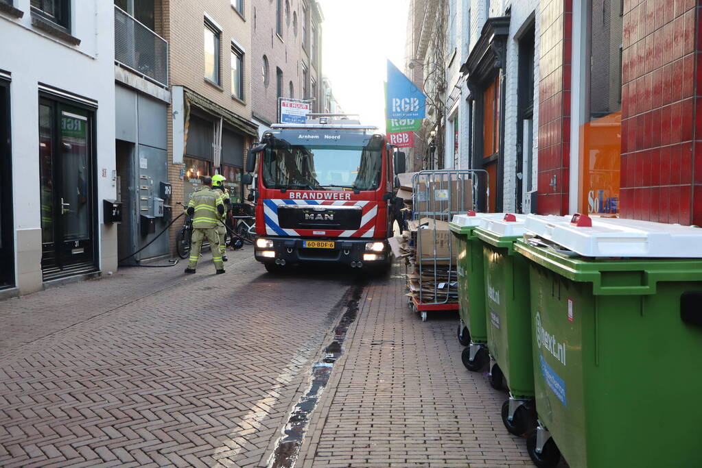 Kortsluiting veroorzaakt brand