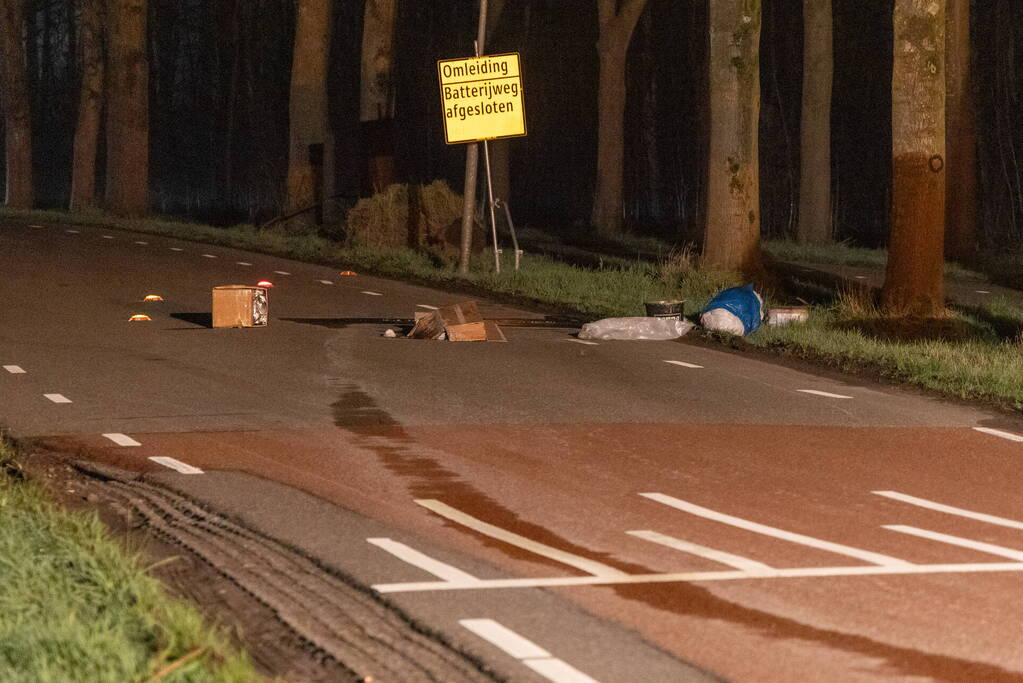 Gedumpt drugsafval gevonden