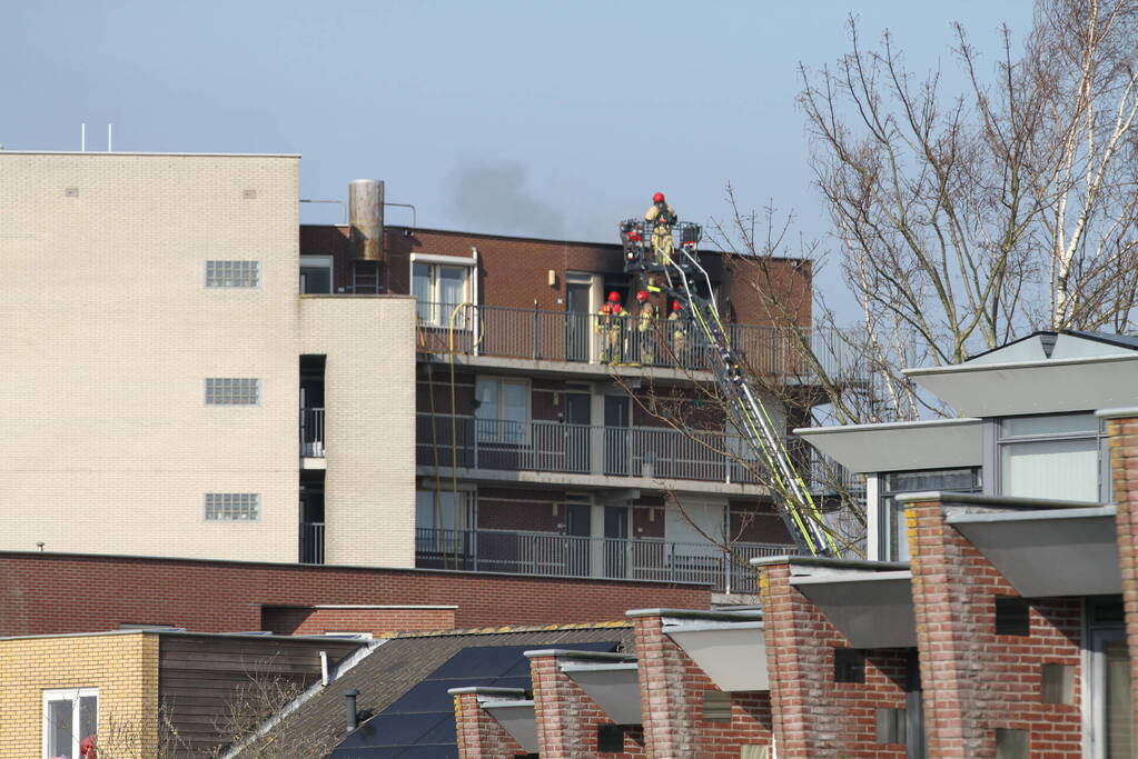 Appartement onbewoonbaar na uitslaande brand