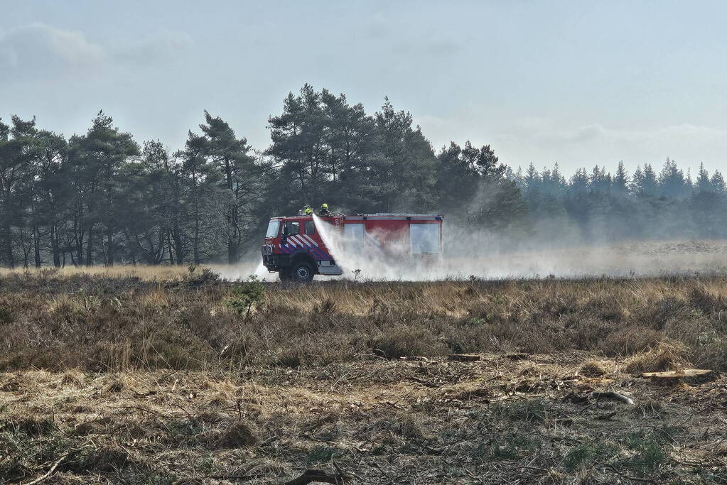 Eerste zeer grote brand in heidegebied een feit