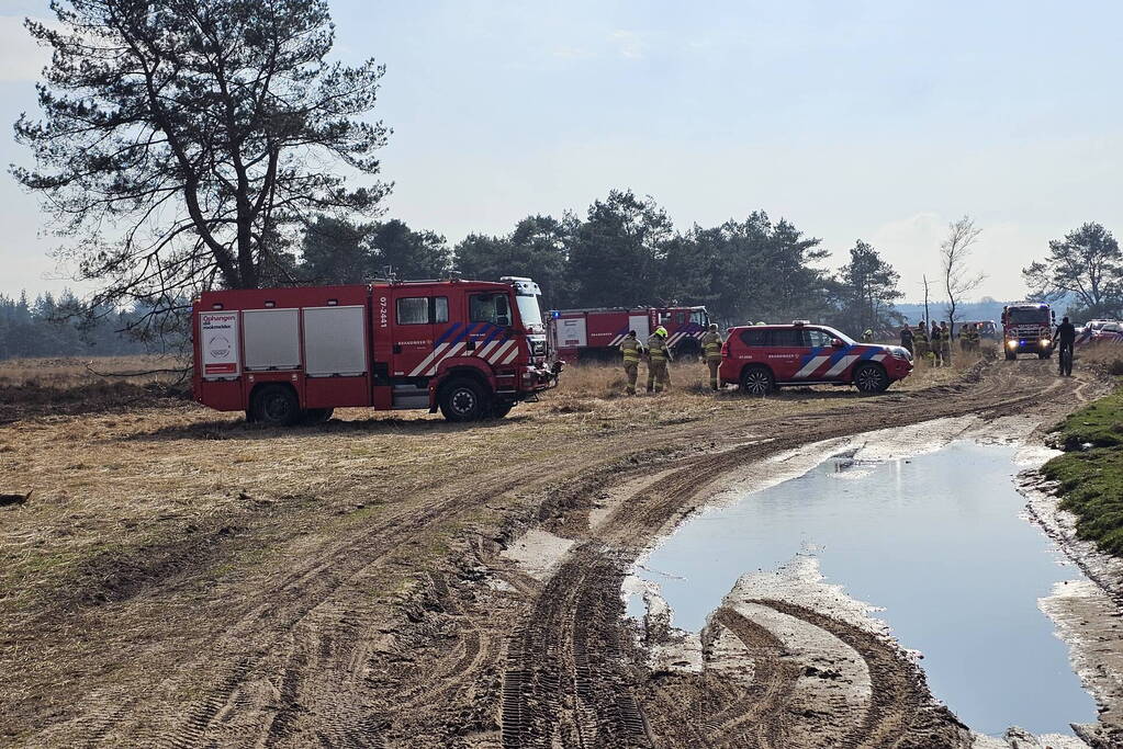 Eerste zeer grote brand in heidegebied een feit