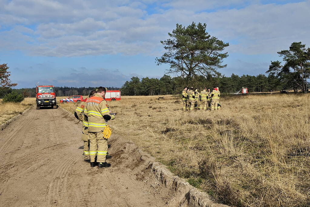 Eerste zeer grote brand in heidegebied een feit