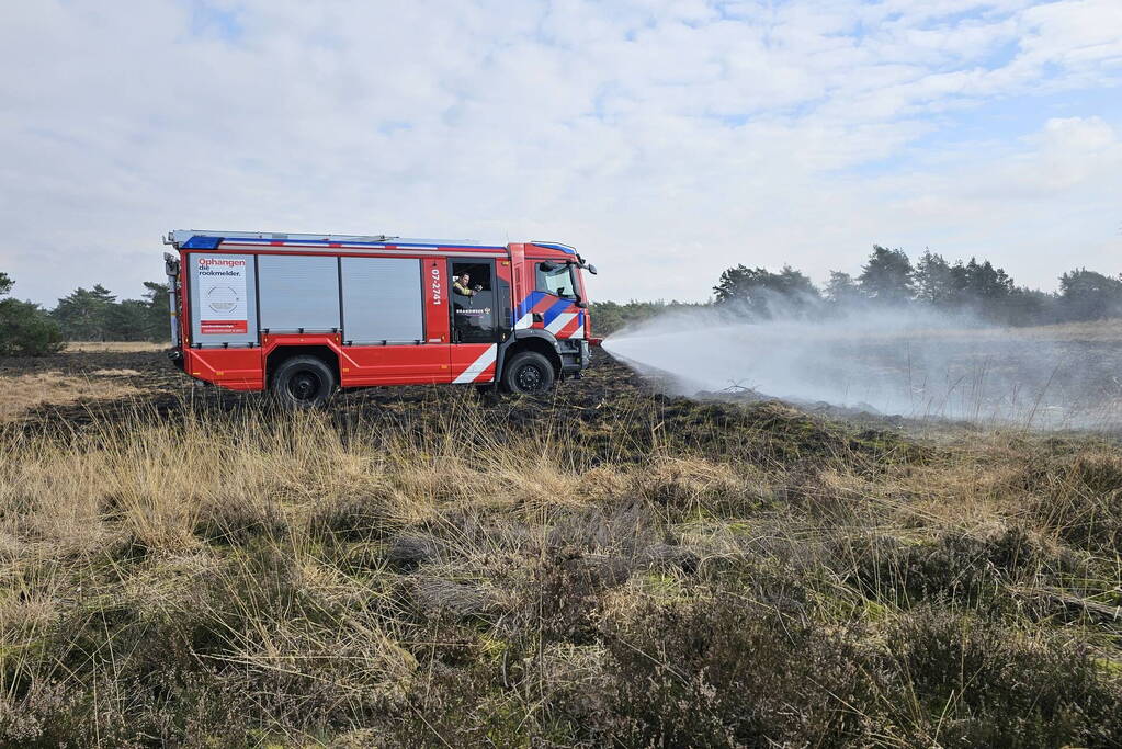 Eerste zeer grote brand in heidegebied een feit