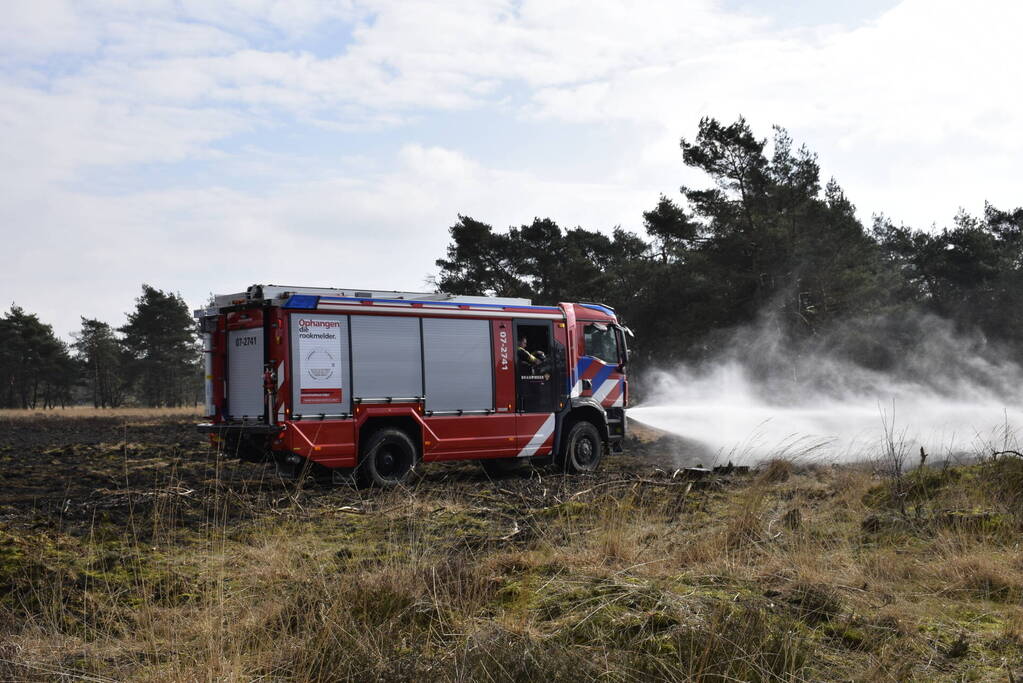 Eerste zeer grote brand in heidegebied een feit