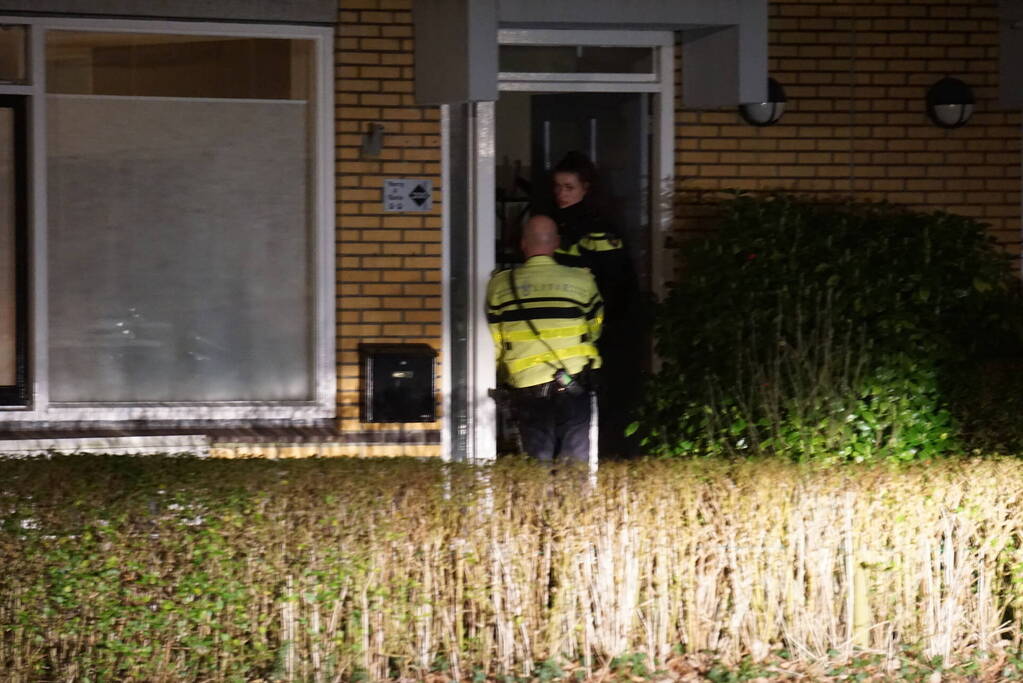 Politie-inzet bij woning na geweldsincident