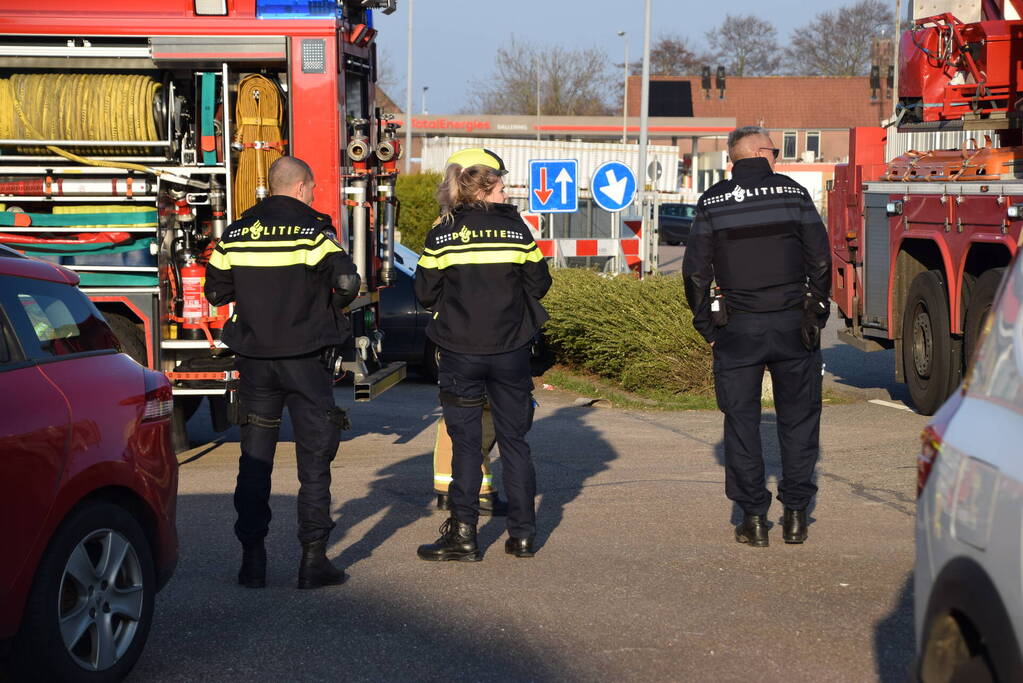 Brand in elektrakast