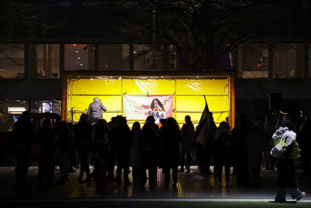 Grote opkomst bij gemengde demonstratie