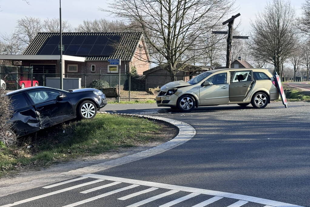 Gewonde bij ongeval op kruising