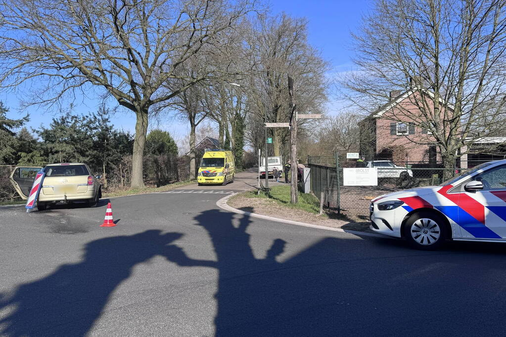 Gewonde bij ongeval op kruising