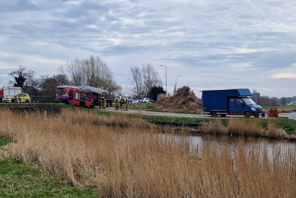 Onderzoek naar gedumpte vaten met mogelijk drugsafval