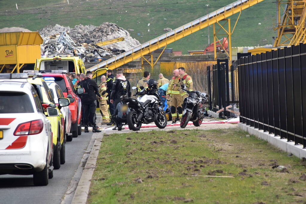 Motorrijder overleden na ongeval