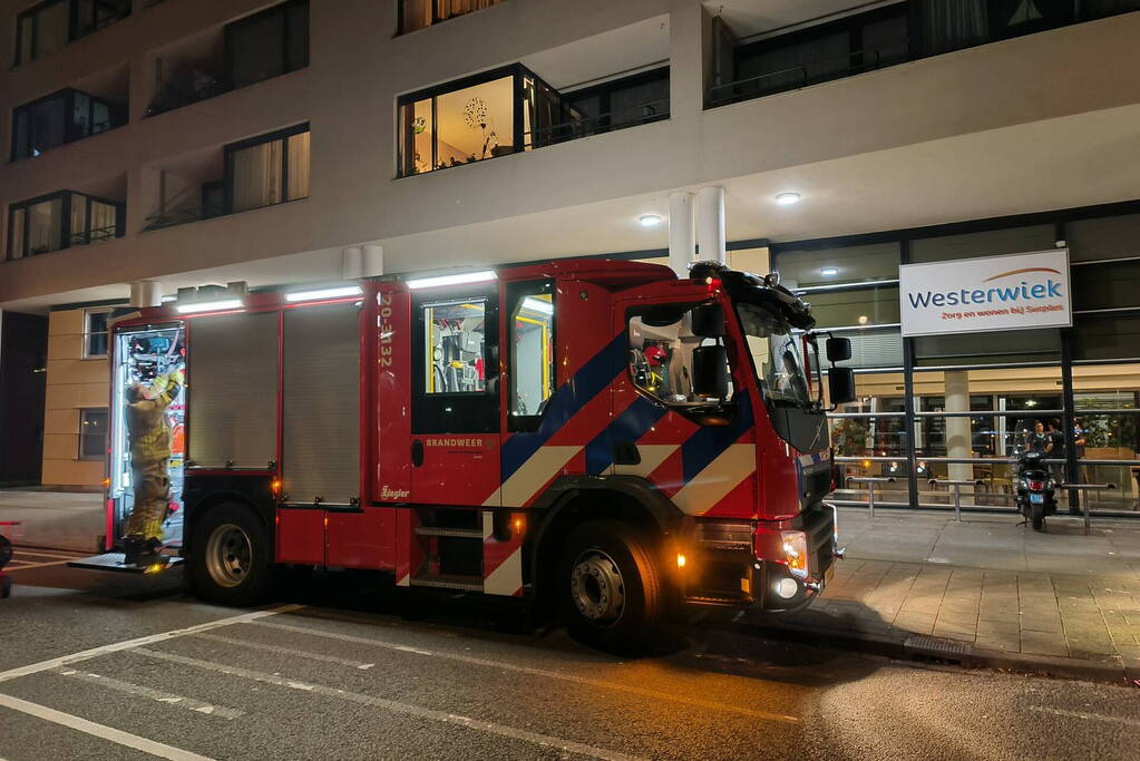 Smeulende sigaret zorgt voor inzet brandweer