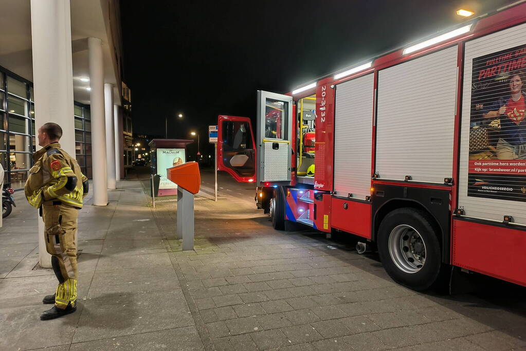 Smeulende sigaret zorgt voor inzet brandweer