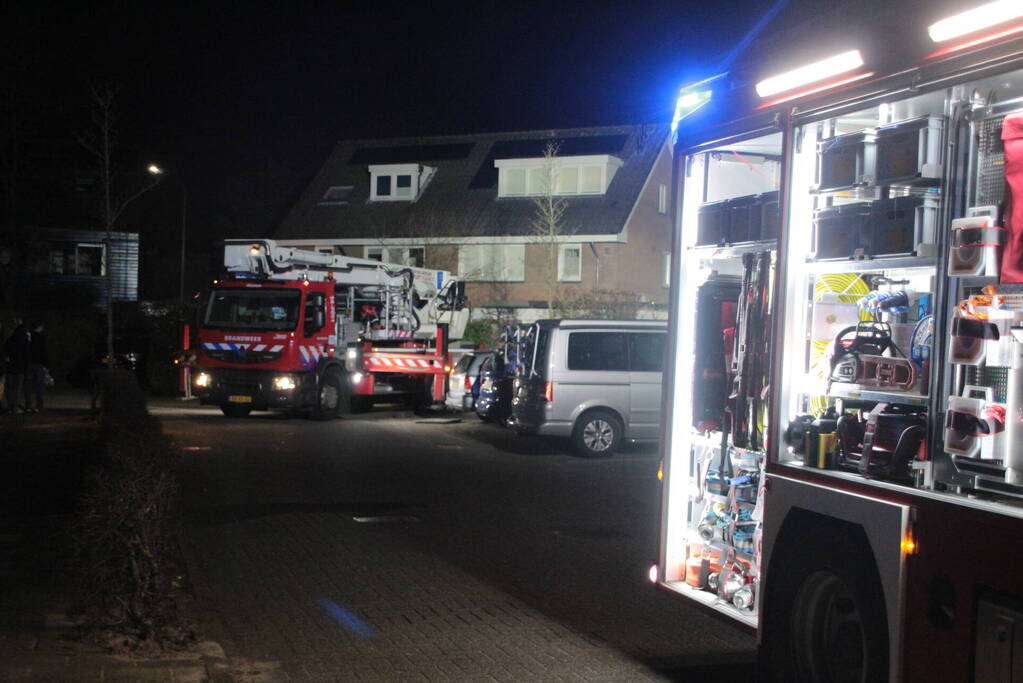 Schoorsteenbrand snel onder controle