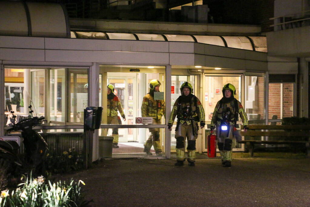 Brandweer ingezet voor rookontwikkeling in appartement