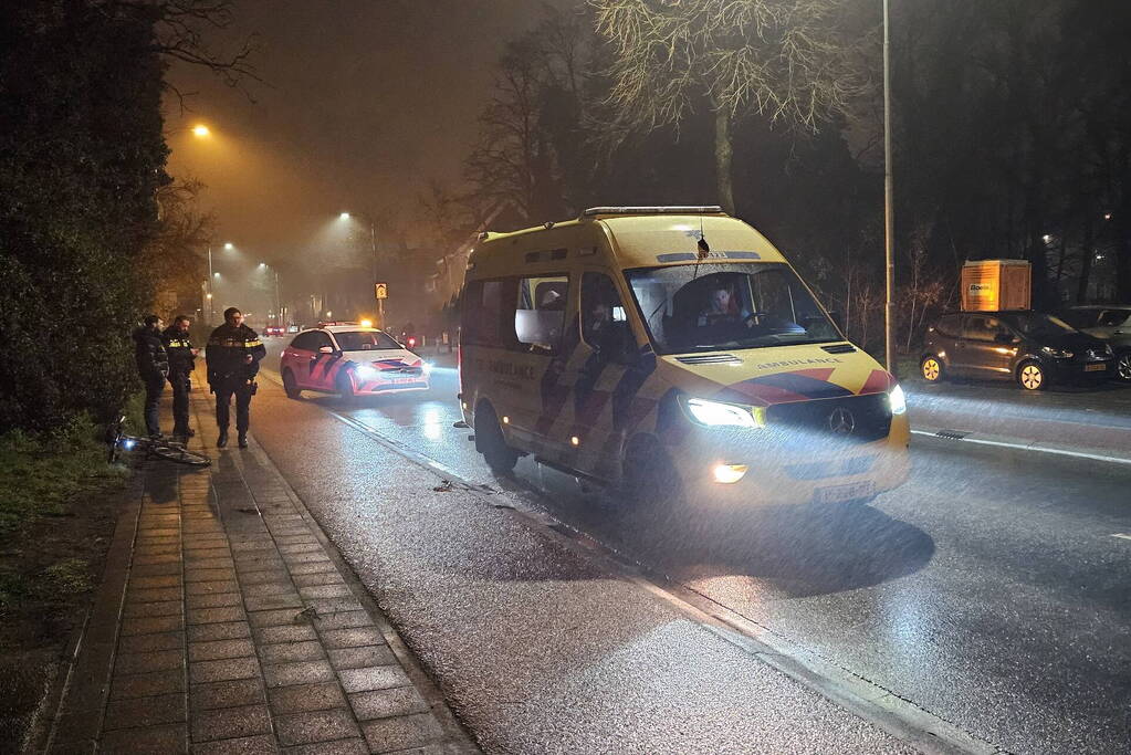 Fietser gewond na harde val