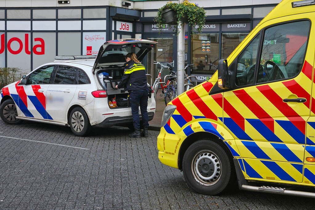 Fatbiker en automobilist botsen op elkaar