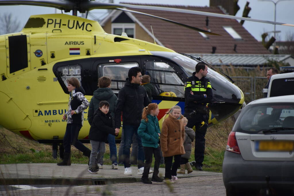 Traumateam ingezet voor medische noodsituatie in een woning