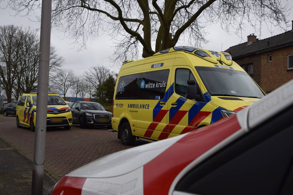 Traumateam ingezet voor medische noodsituatie in een woning