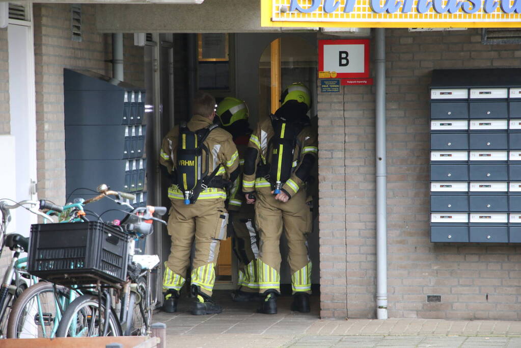 Brandweer controleert opnieuw flatwoning op koolmonoxide