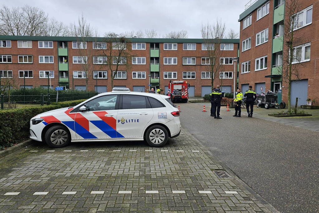 Gaslucht in meerdere portieken geroken