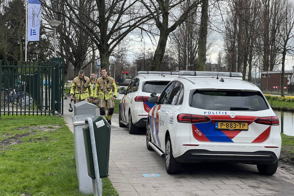 Schoolgebouw ontruimd wegens vreemde lucht