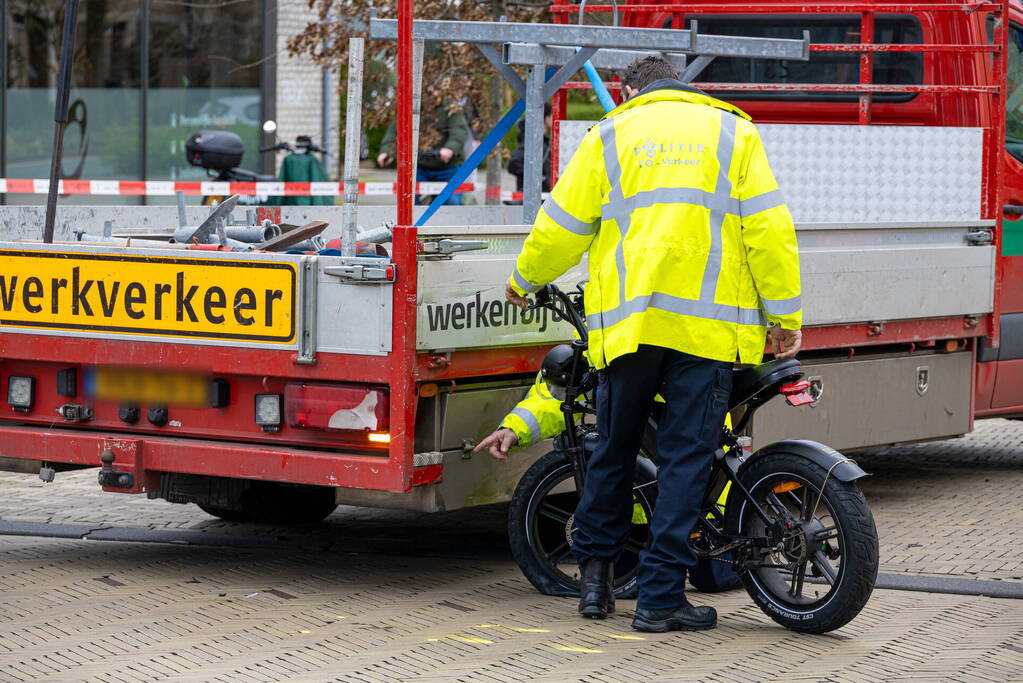 Persoon op fatbike ernstig gewond