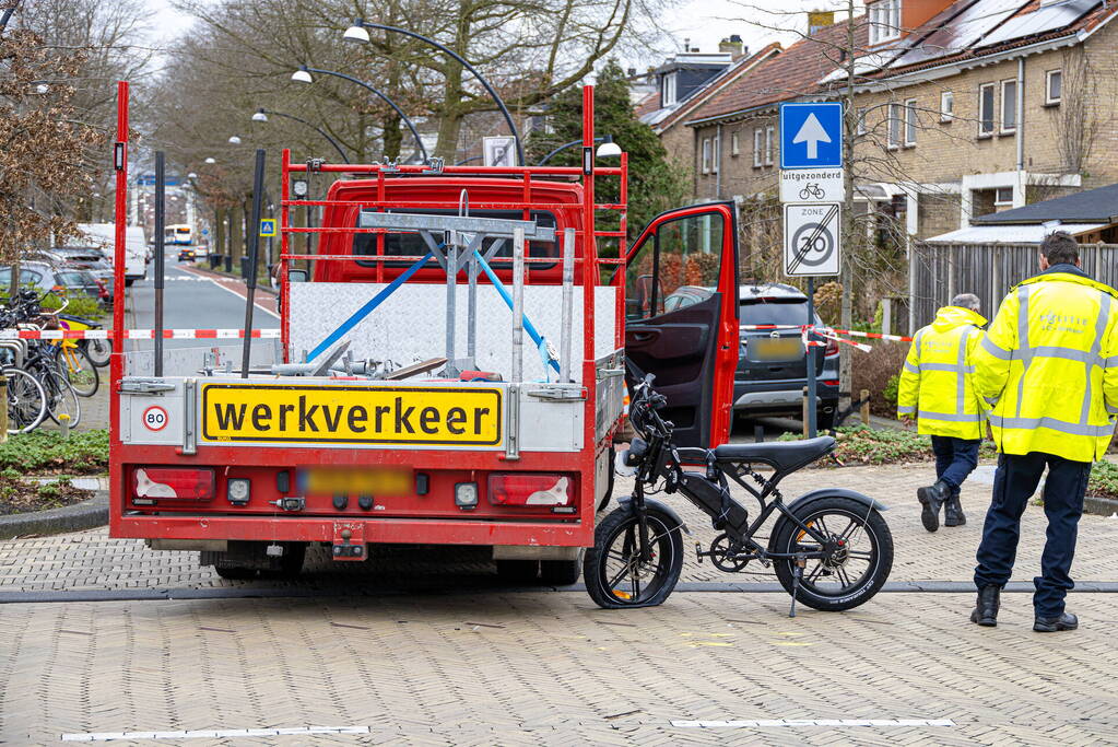 Persoon op fatbike ernstig gewond