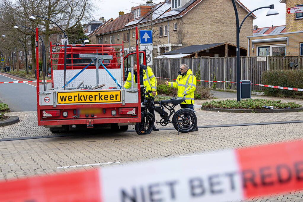 Persoon op fatbike ernstig gewond