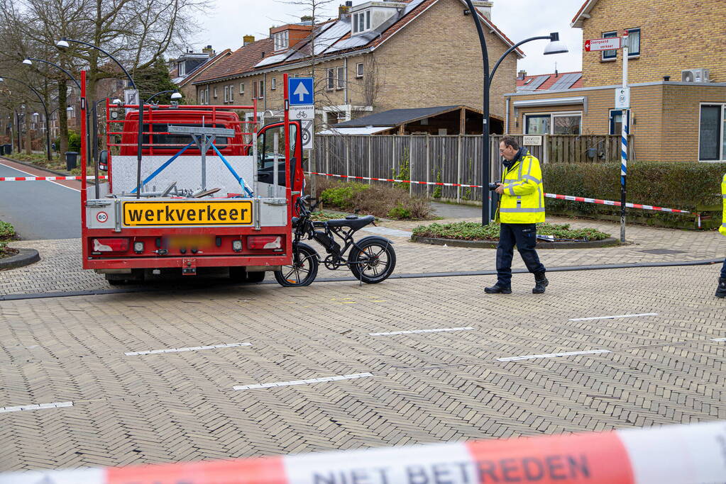 Persoon op fatbike ernstig gewond