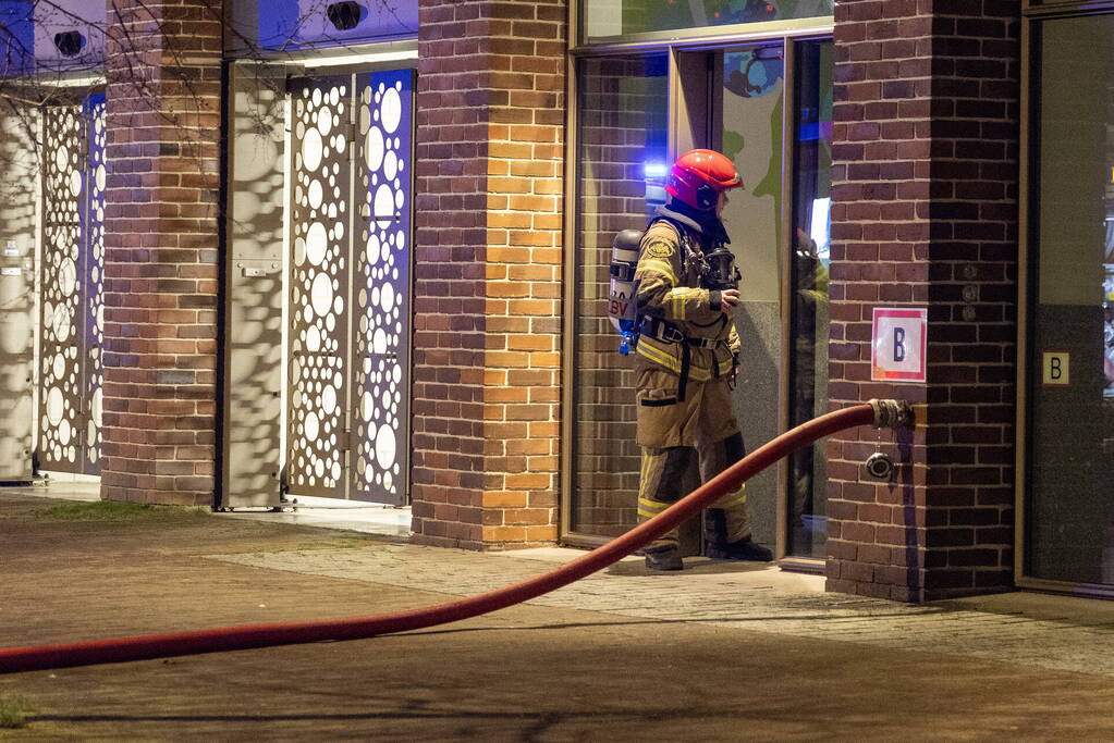 Deel appartementencomplex tijdelijk ontruimd door brand