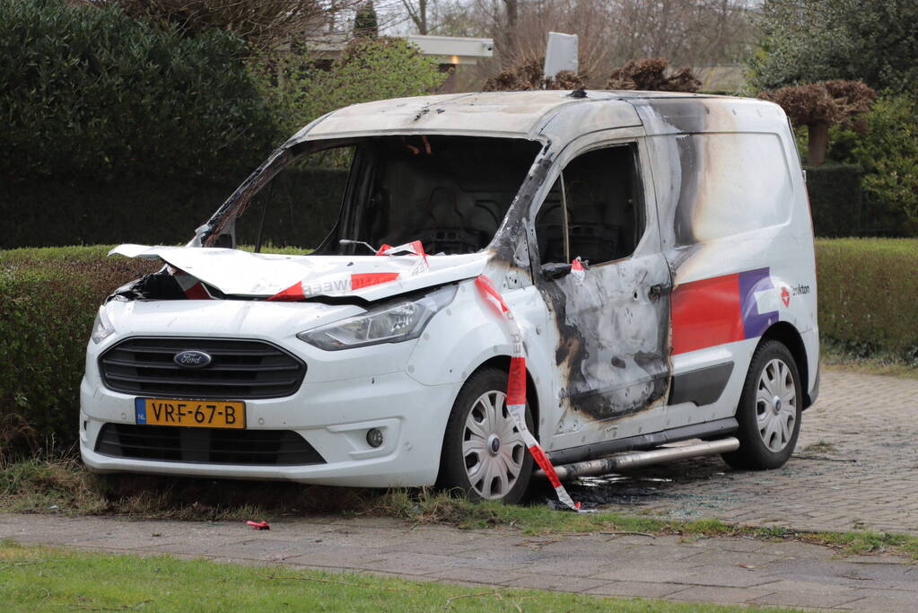 Recherche doet onderzoek naar autobrand