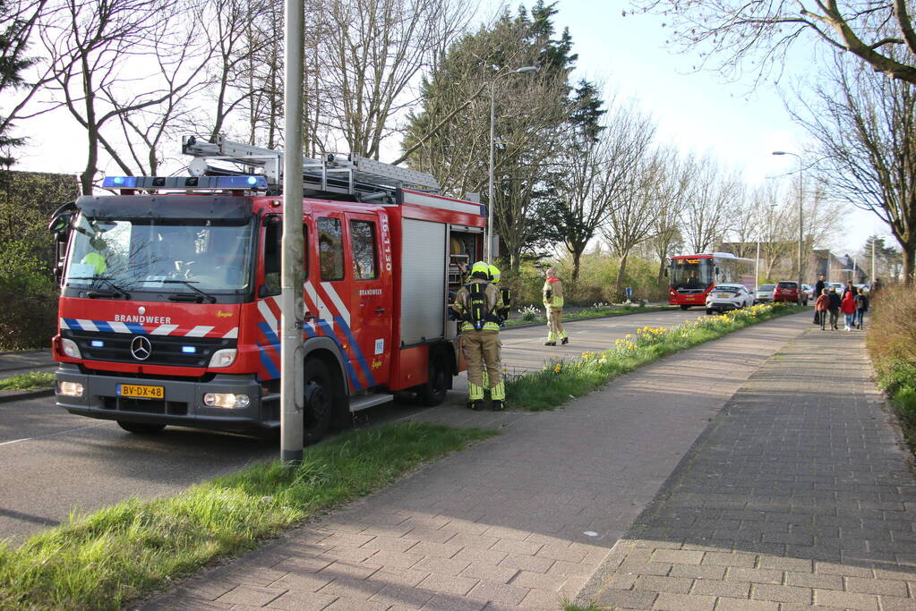 Buitenbrand snel onder controle