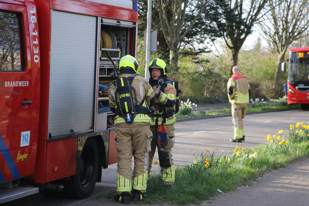 Buitenbrand snel onder controle