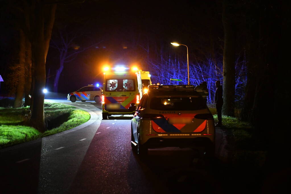 Fietser zwaargewond bij ongeval met auto