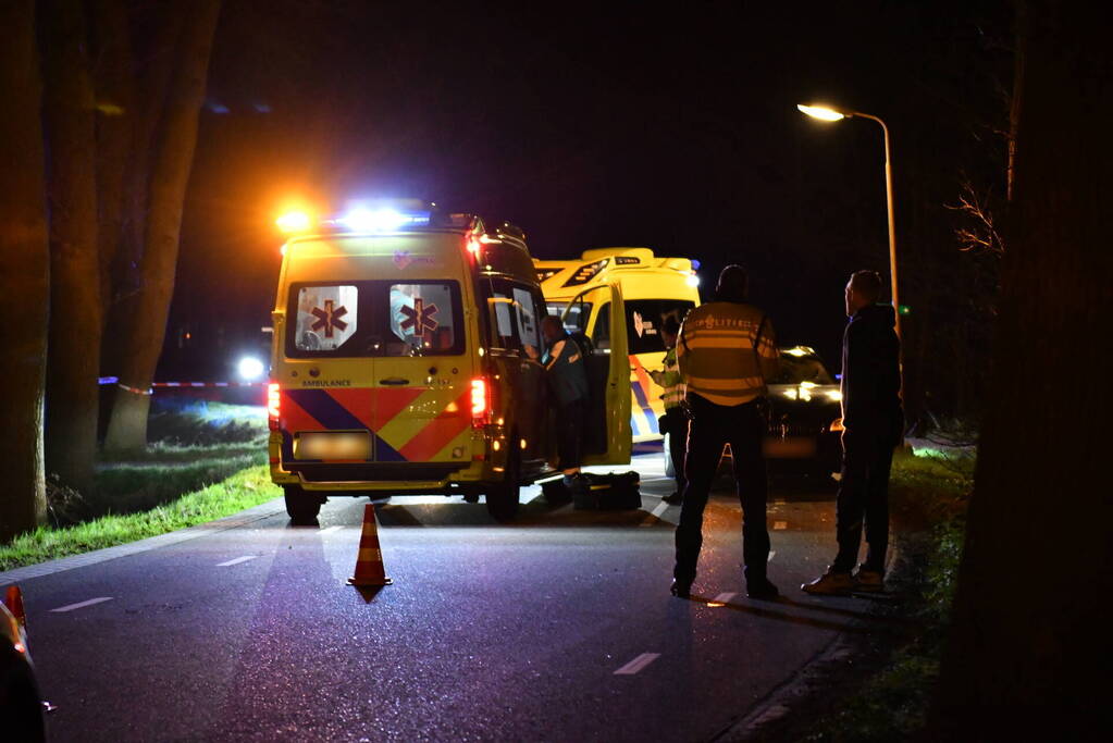 Fietser zwaargewond bij ongeval met auto