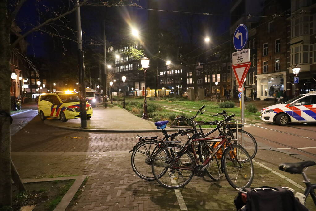 Voetganger gewond bij botsing met tram