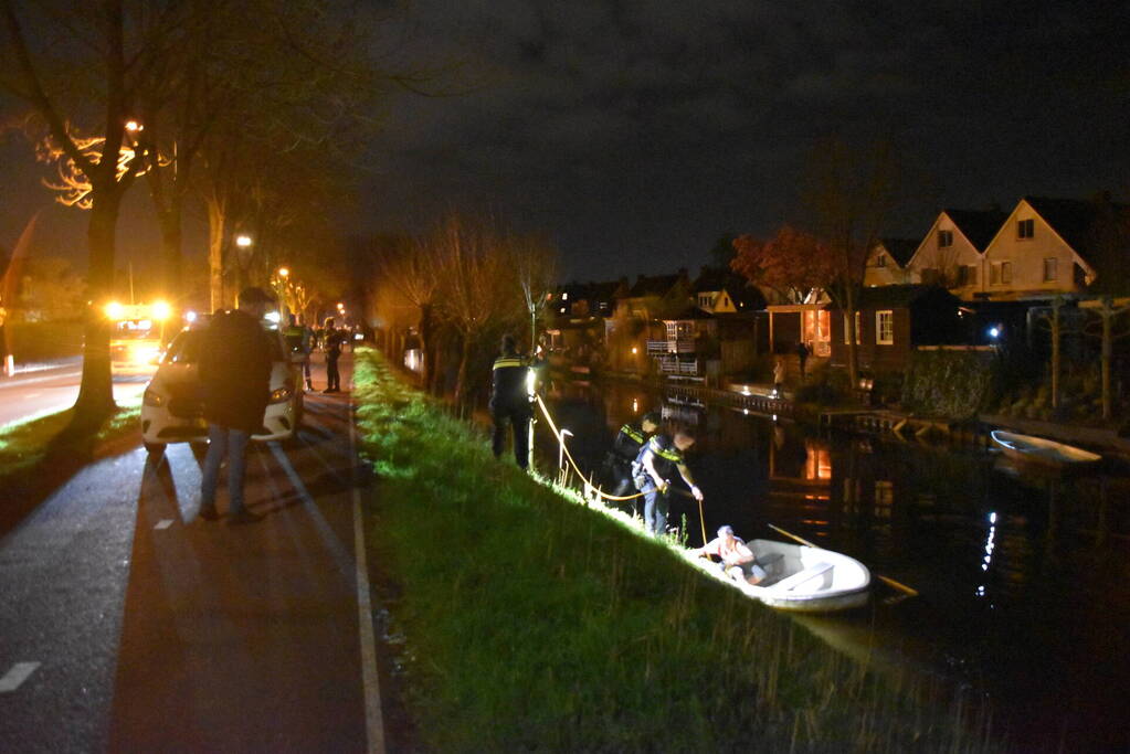 Hulpdiensten ingezet voor persoon te water