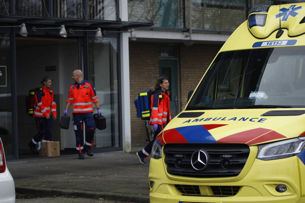 Hulpdiensten groots ingezet na melding van steekincident