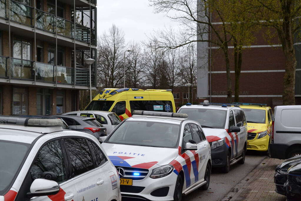 Hulpdiensten groots ingezet na melding van steekincident